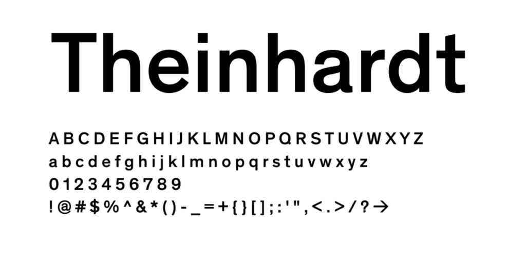 Primäre Schriftart